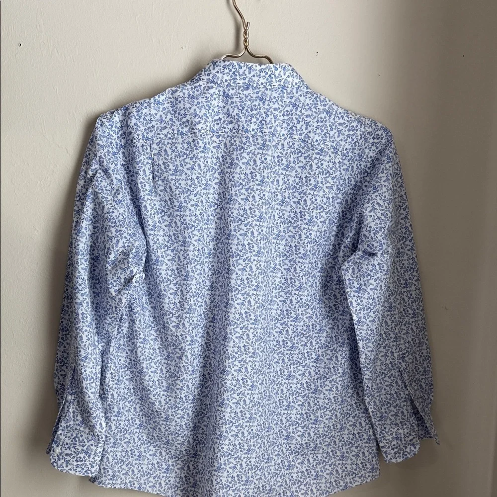 Murano Light Blue Patterned Men's Shirt